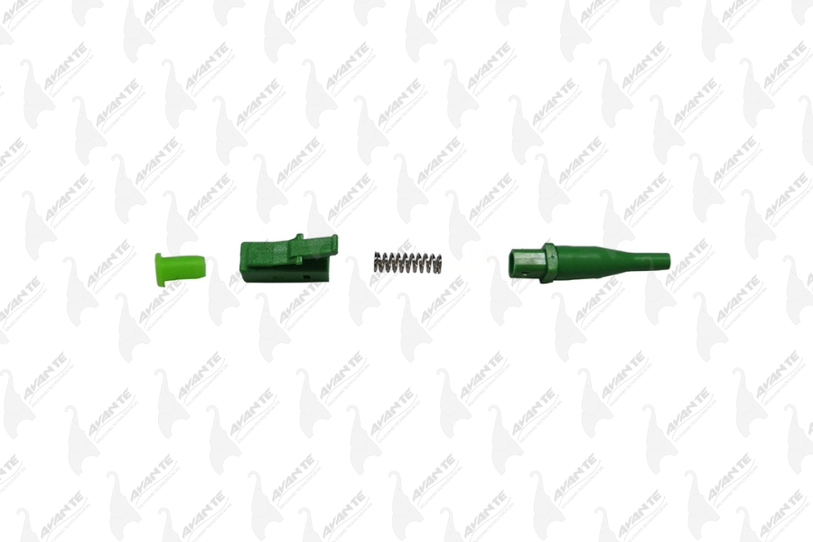 Conector Monomodo LC APC Pigtail